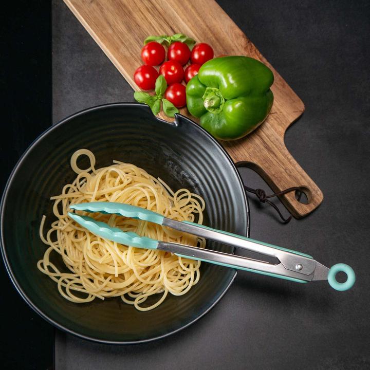 Immagine prodotto Intirilife Set di utensili da cucina da 12 pezzi con pinze, fruste e spatole