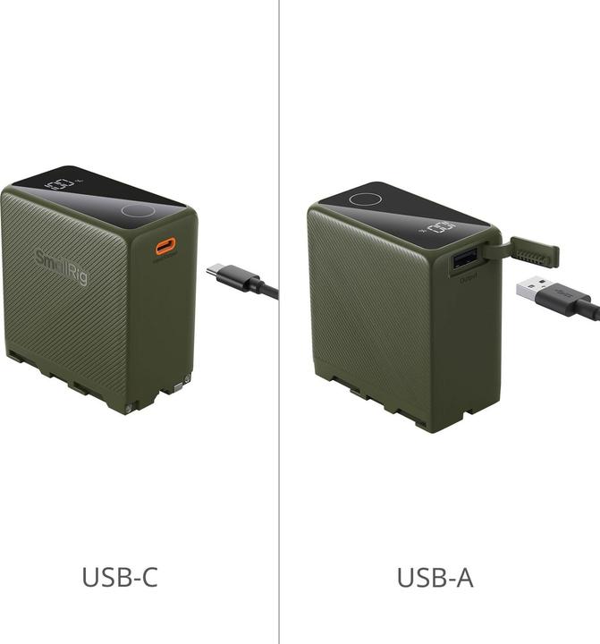 Immagine prodotto SmallRig Batteria ricaricabile per fotocamera USB-C 4577 (Accumulatore di carica elettrica)