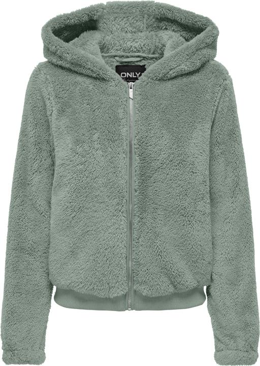 Actual product image Only Hooded jacket Teddy fur jacket (L)