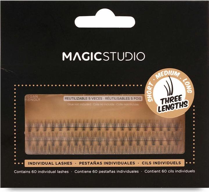Actual product image IDC Institute MINK individual lashes 60 u (Artificial eyelashes)