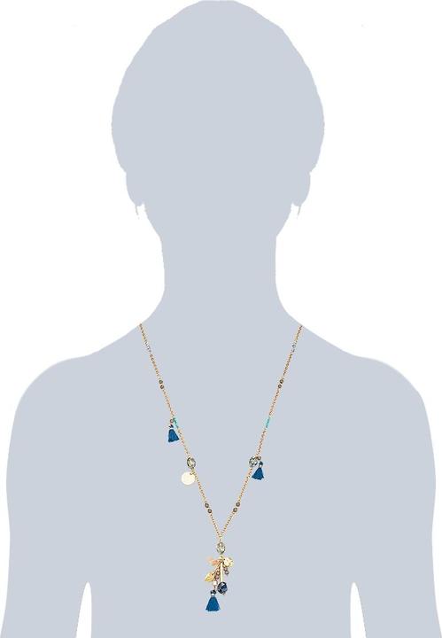 Image du produit Lulu & Jane Laiton Crystal or jaune 88,5 cm chaîne de base + 5,0 cm extension - 33380 (Laiton)