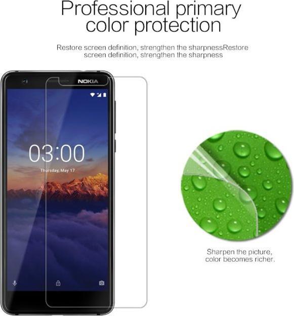 Actual product image Nillkin Super Clear Series Protective Film (1 Piece, Nokia 3.1)