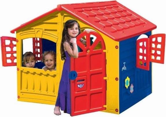 Palplay The House of Fun Plast Legehus, Multi farvet
