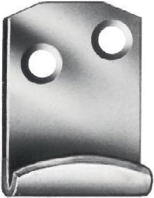 Vormann Locking hook galvanised 82 x 25 mm (25 pcs.)