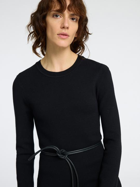 Actual product image Selected Femme Slfkamma Ls Midi Knit Dress (L)
