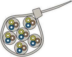 Actual product image Fischer Cable tie UBN 2.5x200 black (Plastic cable ties, 200 mm, 100 pcs.)