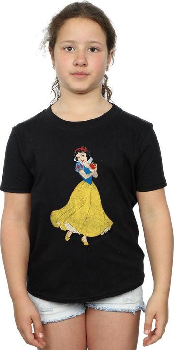 Actual product image Snow White Girls Cotton T-Shirt (116)
