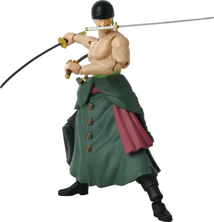 Actual product image Bandai Anime Heroes One Piece - Roronoa Zoro Three Sword S