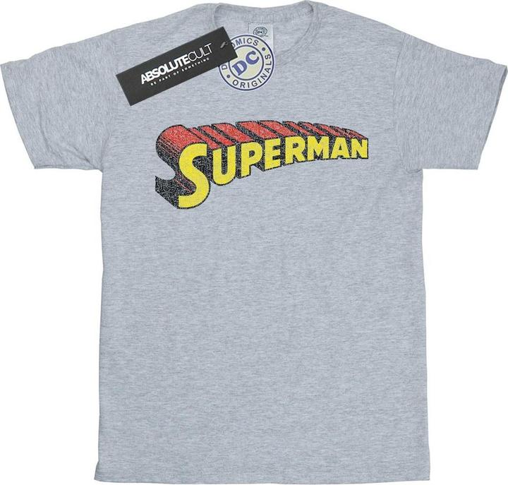 Produktbild Superman Telescopic Crackle Logo TShirt (S)