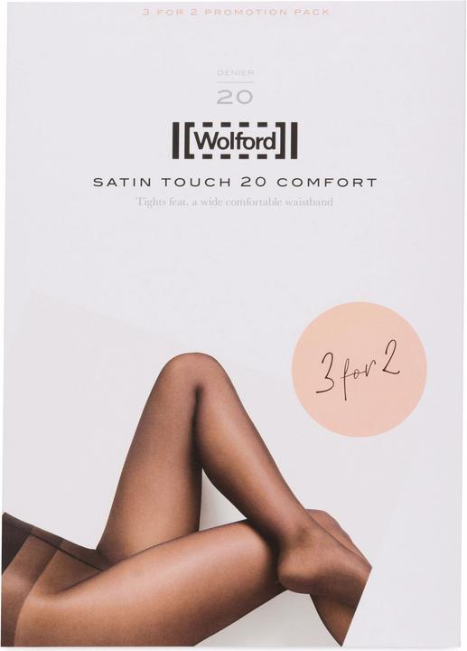 Wolford Strumpfhose "Satin Touch" schwarz (20 DEN, 38, M)