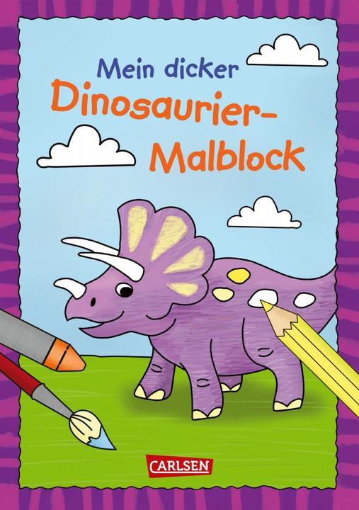 Actual product image Mein dicker Dinosaurier-Malblock