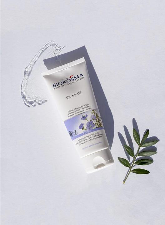 Immagine prodotto Biokosma Shower Oil BIO-Alpen Lein BIO-Hafer (200 ml)