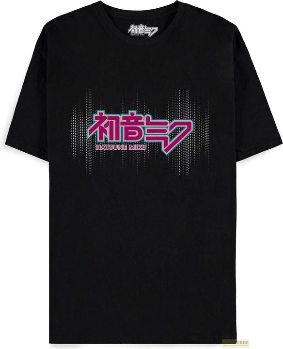 Actual product image Difuzed Hatsune Miku T-Shirt Logo (L) (L)