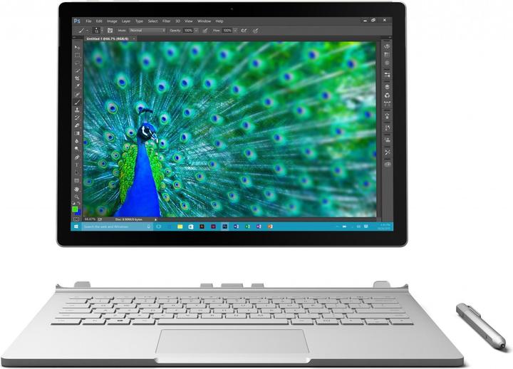 Microsoft Surface Book, 256GB SSD (13.50", Intel Core i5-6300U, 8 GB, 256 GB, CH)