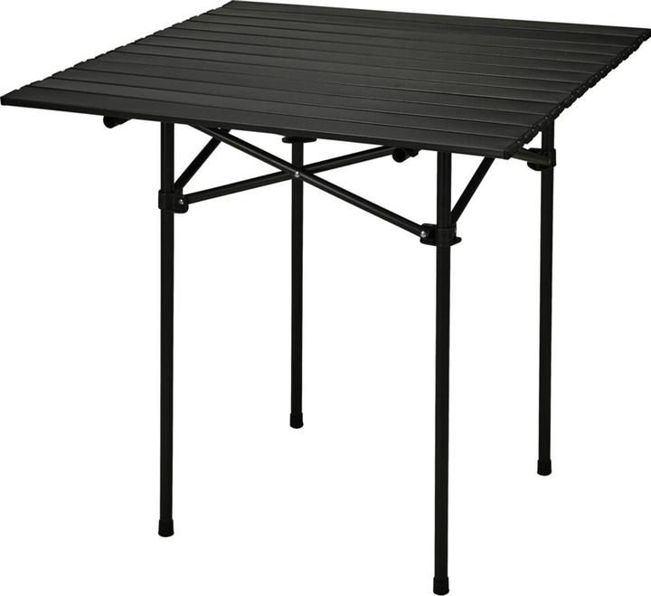 Image du produit ProGarden Campingtisch mit rollbarer Tischplatte, schwarz
