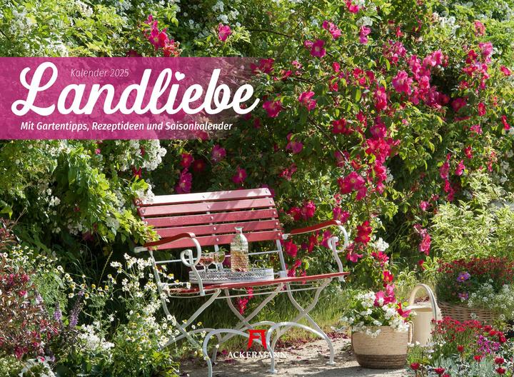 Produktbild Landliebe Kalender 2025 (45 x 33 cm, Harter Einband, Deutsch)
