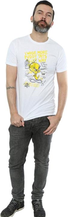 Immagine prodotto Looney Tunes More Puddy Tats Maglietta Titti Uomo (L)
