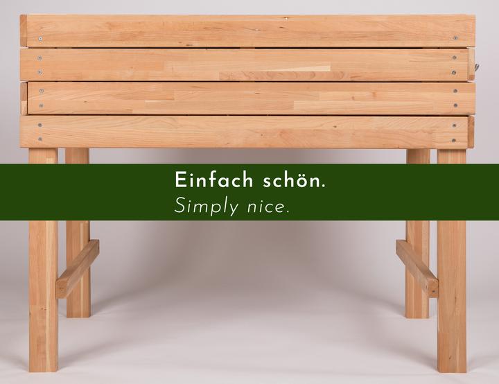 Produktbild Wondermake Design-Hochbeet mit Folie, Kirschbaum