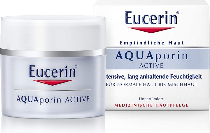 Produktbild Eucerin AQUAporin ACTIVE normale Haut bis Mischhaut Creme, 50 ml Creme (50 ml, 24h Creme)