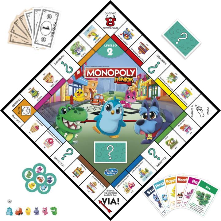 Actual product image Monopoly Junior (Italian)