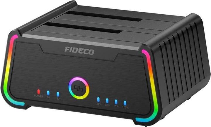 Image du produit Fideco YPZ230R Station d'accueil/clonage HDD/SSD (SATA 2.5"/3.5", UASP)