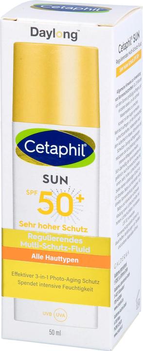 Image du produit Daylong Cetaphil sun SPF 50+ Fluide multi-protection visage, 50 ml Lotion (Lotion solaire, SPF 50+, 50 ml)