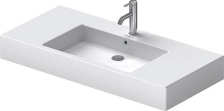 Actual product image Duravit Furniture washbasin VERO w ÜL HLB 1050x490mm 1 tap hole white WG (490 mm, 1050 mm)