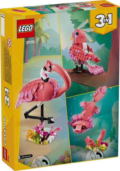 Actual product image LEGO Wilde Tiere: Rosa Flamingo (31170, LEGO Creator Expert)