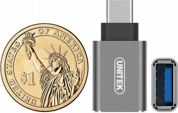 Actual product image Unitek Y-A025CGY Adapter USB type (USB-C)