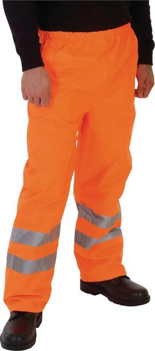Actual product image Yoko Mens Waterproof Hi-Vis Over Trousers (XXL)