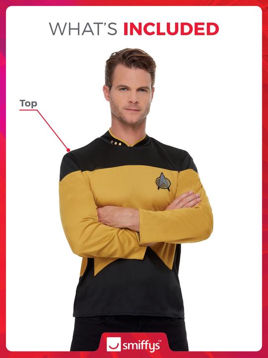Produktbild Smiffys Star Trek: Uniform Yellow - Technik & Sicherheit (M)