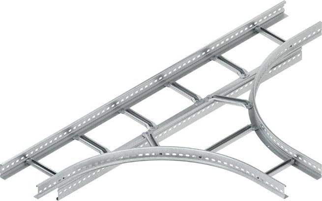 Actual product image Niedax NIE KLT 60.403 F T-piece 60x400mm with perforated side rails hot-dip galvanised (129 cm)
