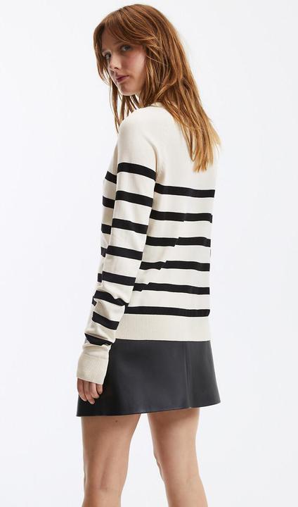 Image du produit La Redoute Collections Pull Basic rayé (38)