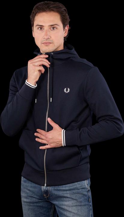 Produktbild Fred Perry Hooded Jacket Navy (XL)