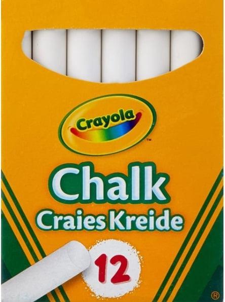 Actual product image Crayola Chalk (White, 12 x)