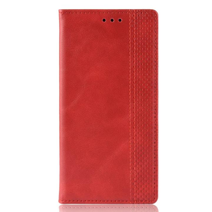 Produktbild Cover-Discount Xiaomi Redmi Note 8 Pro - Stand Flip Case Hülle rot