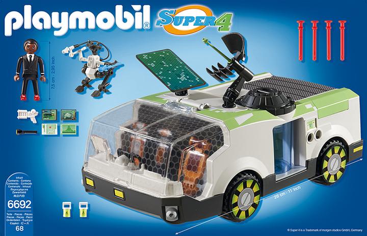 Actual product image Playmobil Techno Chameleon with Agent Gene (6692)
