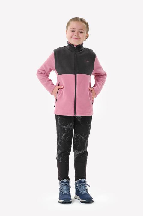 Produktbild Quechua Fleecejacke Kinder Gr. 122–170 Wandern - MH500 Zip TW (14, 15, 16)