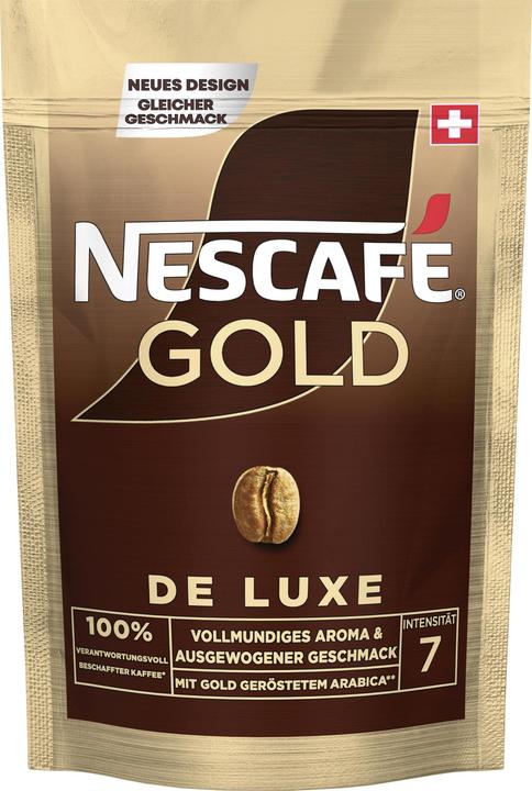 Produktbild Nescafé Gold De Luxe löslicher Kaffee Beutel (180 g)