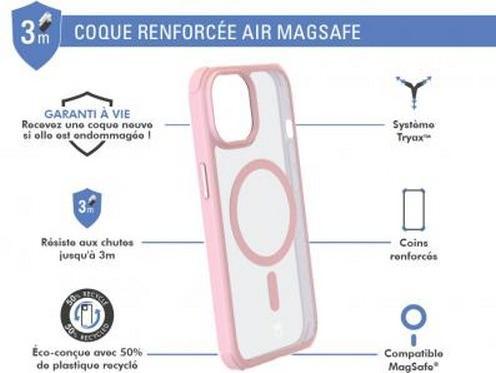 Actual product image Force Case AIR FROST case for iPhone 15 Series (Apple iPhone 15)