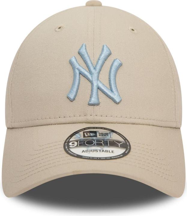Produktbild New Era 9Forty Strapback Cap - New York Yankees stone / sky