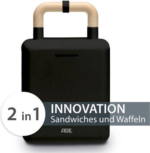 Actual product image ADE Waffle Iron White