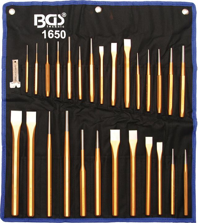 BGS Chisel and Punch Set 28 pcs.