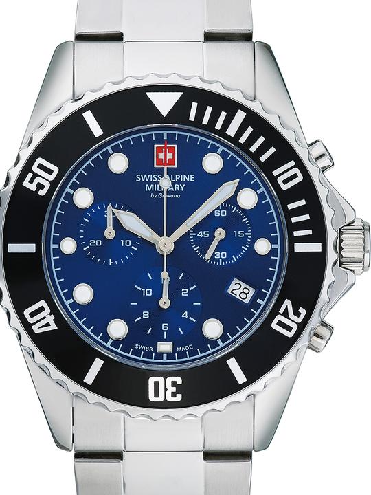 Actual product image Swiss Alpine Military 7053.9138 Chronograph 42mm 10ATM (Chronograph, 42 mm)