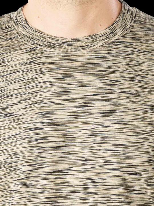 Actual product image Marc O'Polo Flag Label T-Shirt Short Sleeve Space Dye/Pure C (M)