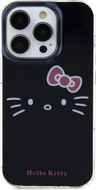 Immagine prodotto Hello Kitty HKHCP15LHKHLK Custodia rigida per iPhone 15 Pro 6.1" czarny/nero IML Kitty Face (Apple iPhone 15 Pro)