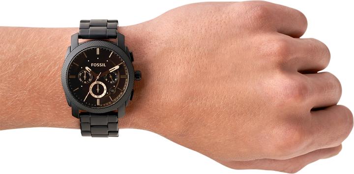 Actual product image Fossil Machine (Analogue wristwatch, Chronograph, 42 mm)