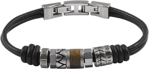Fossil Vintage Casual (21.50 cm, Metall, Leder)