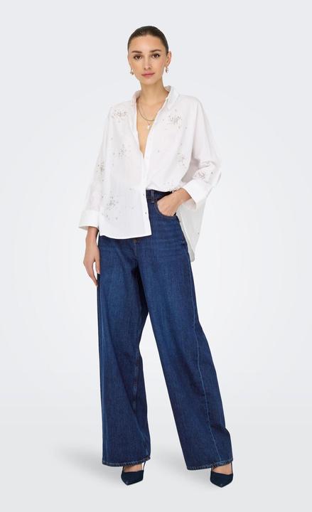Actual product image Only ONLPAULINA Hohe Taille Baggy Fit Jeans Jeans mit weitem Bein (W26/L32)