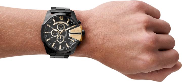 Actual product image Diesel Mega Chief (Analogue wristwatch, Chronograph, 53 mm)